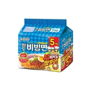 케이티알파쇼핑 팔도 비빔면 멀티(5입) x 4팩(총 20봉지)