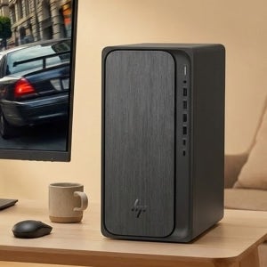 HP 옴니데스크 M03-0038KR RTX3050 인텔 AI U5-225 D5 16GB 2TB FreeDOS 듀얼모니터 미니타워 사무 업무 그래픽 데스크탑 PC ND