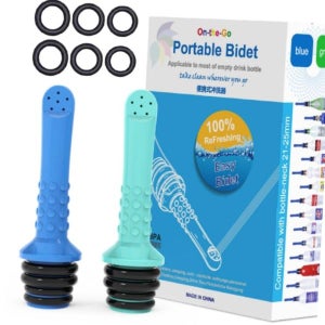 [이노아이템] 캠핑 야외 낚시 포터블 비데 노즐 휴대용 화장실 수동 핸디 위생용품_GS0600697A
