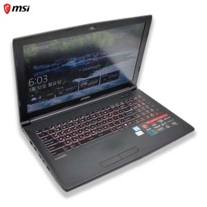 리퍼비시 MSI 블랙 i7 HQ RAM 16GB GTX 1060 15.6인치 풀박스 게이밍 리퍼 노트북