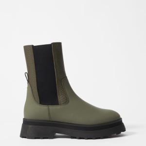 [& Other Stories] 라인드 레더 첼시 부츠 (1230900003)