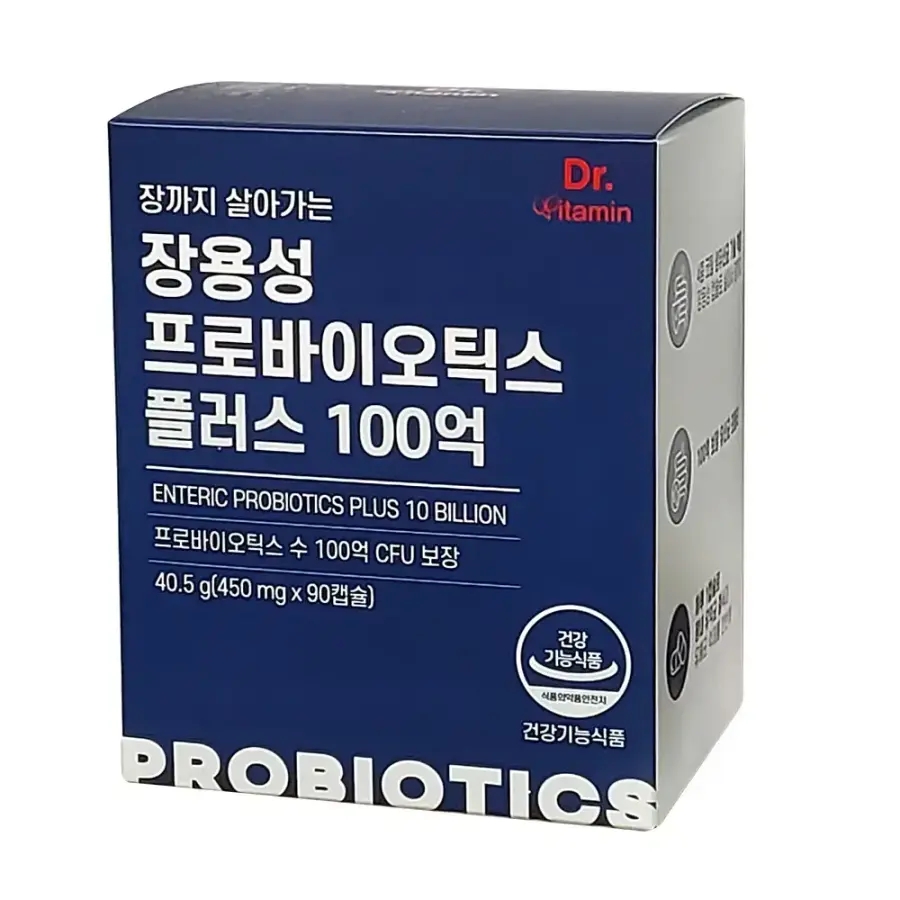 [닥터비타민] 장용성 프로바이오틱스 플러스 100억 1개 90정(3개월분)