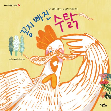 꽁지 빠진 수탉 : 닭 잡아먹고 오리발 내민다