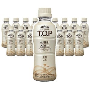 케이티알파쇼핑 동서식품 티오피 심플리스무스 라떼 240ml x 20펫/무료배송