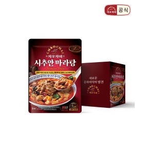 [차오차이]  차오차이 시추안 마라탕 500g 12개(1박스) / 끓이기만 하면 끝 전자레인지용