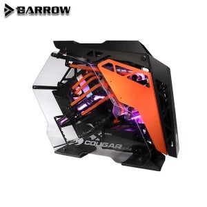 배로우 수로 보드 저수지 물 탱크, PC 쿠거 컨커 케이스, 수냉 시스템 구축, 5V ARGB 3 핀