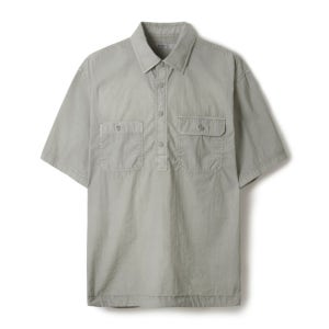 [롯데백화점] 시리즈 가먼트 다잉 반팔 아노락 셔츠 (SASFM25811GYL) LE1220830031