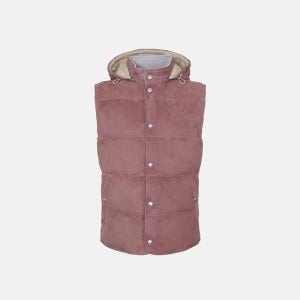 [일레븐티] 양가죽 후드 패딩 베스트 EL25S3MRVLB77 K75GILK07PEL0K021