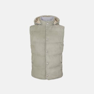 [일레븐티] 양가죽 후드 패딩 베스트 EL25S3MRVLB43 K75GILK07PEL0K021