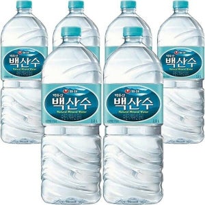 케이티알파쇼핑 무료배송 생수 백산수 2L 12개 백두산 깨끗한물