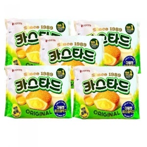케이티알파쇼핑 롯데제과 카스타드 오리지널 230g 5개