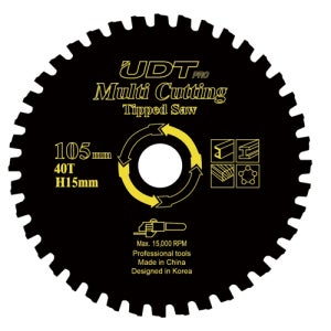 [UDT팁쏘] 팁쏘(멀티쏘) 105mm(4’)*40T*15