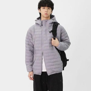 NC평촌점 빌리버스 남성 웰론 후드 경량패딩 캐주얼 고프코어 다운 점퍼 BGR004