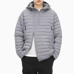 NC평촌점 빌리버스 남성 후드 패딩 웰론 다운 경량 겨울 점퍼 자켓 BGR004