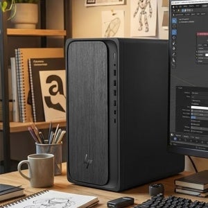 HP 옴니데스크 M03-0038KR RTX4060Ti 인텔 AI U5-225 D5 32GB 1TB FreeDOS 듀얼모니터 미니타워 사무 업무 그래픽 데스크탑 PC ND