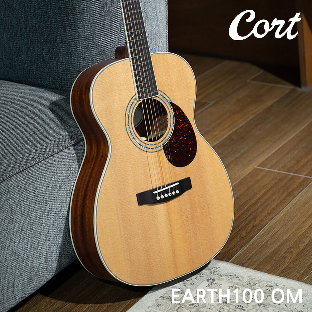 Cort 콜트 어스100 OM 탑솔리드 통기타