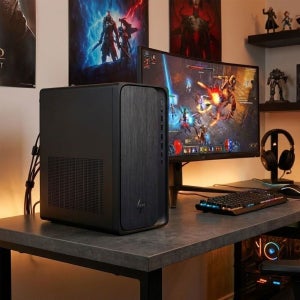 HP 옴니데스크 M03-0038KR RX9060XT 인텔 AI U5-225 D5 16GB 2TB FreeDOS 듀얼모니터 미니타워 사무 업무 그래픽 데스크탑 PC ND