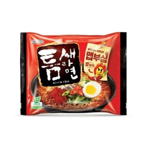 케이티알파쇼핑 팔도 팔도 틈새라면 빨계떡 120g 20개