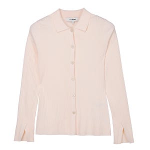 조이그라이슨 Ribbed Button Up Slim Cardigan kk2sd00200a