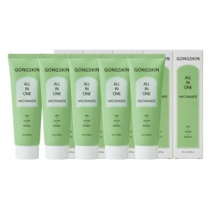 공스킨 나이아신아마이드 올인원 로션(식약처 인증·주름개선 기능성) 5개 세트