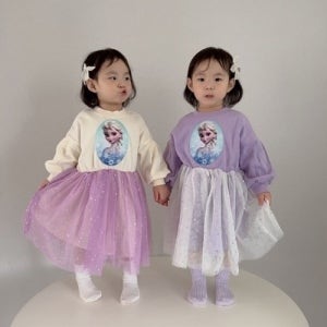 MR 엘사원피스(상의칼라로주문), 북유럽유아복 여아의류 아동복 모란