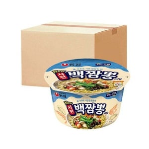 케이티알파쇼핑 농심 사천 백짬뽕 사발 75g X 16개
