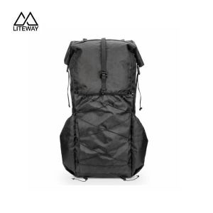 LITEWAY 비기 팩 ULTRA 45L 등산배낭 블랙