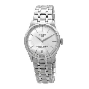 티쏘 체민 데 투렐레스 오토매틱 실버 다이얼 여성 시계 1172765 우먼 Chemin Des Tourelles T139 207 11 031 00 333467 150678300