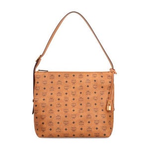 엠씨엠 브라운 호보백 우먼 Aren In Visetos MWHESTA02 CO 1014389