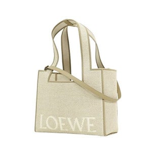 로에베 미디움 Font 에크루 토트백 1501007 우먼 Ecru ALF1B61X11 2370 379152 150678536