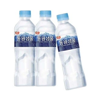 케이티알파쇼핑 동원FB 동원샘물 500ml 100병 생수 (무/유라벨랜덤발송)