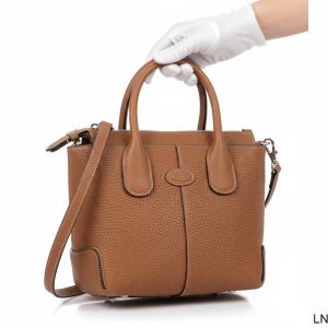 TOD S 디 가죽 토트 백 XBWDBSA0150WSS S410