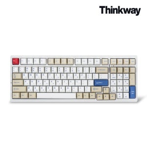 씽크웨이 씽크웨이 TV99 유무선 99배열 기계식 키보드 Soy Milk 오로라 아이스크림