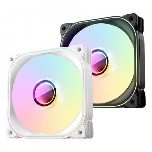 1stPlayer FM7 120 ARGB PWM 리버스 (블랙)