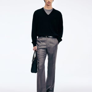 [티엔지티] Tollegno Flare-Fit Wool Pants (Mid Grey) TNPA6E111G2