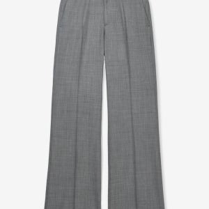[티엔지티] Tollegno Flare-Fit Wool Pants (Mid Grey) TNPA6E111G2
