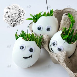 인형 만들기 수예용품 부자재 입체 움직이는 눈알 스티커 세트