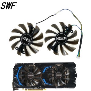 KFA2 GALAX GeForce GTX 1070 1070Ti 1080 EXOC SNPR 그래픽 카드 쿨러 용 2 개/몫 GTX1070 GTX1070Ti GTX1080 팬 팬 교체