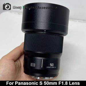 파나소닉 50f1.8 루믹스 S 50mm f/1.8 렌즈 풀프레임 미러리스 카메라용 95% 새 정품