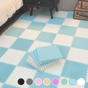 다나몰 타일형 퍼즐 매트 EVA 스카이 10개입