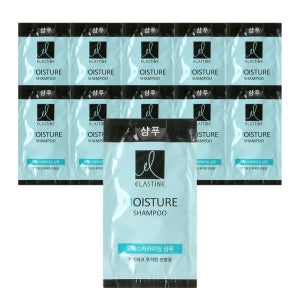 엘라스틴 (무배)엘지 엘라스틴 모이스처라이징 샴푸 8mlX100개 (파우치)