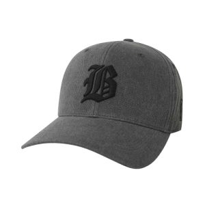 [엔비에이] 자수 원포인트 하드 볼캡 (컴포트 핏) 다크 그레이 N265AP433P