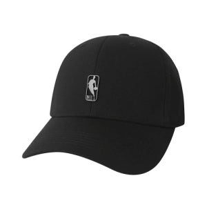 [엔비에이] 로고맨 메탈장식 하드 볼캡 (컴포트 핏) 블랙 N265AP451P