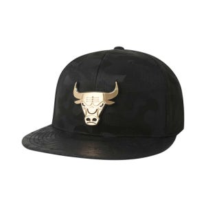 [엔비에이] BULLS 조립형 장식 하드 스냅백 제트 블랙 N265AP633P