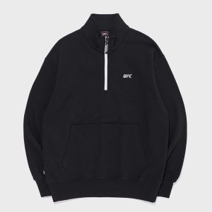 [유에프씨 스포츠] UFC 3스트로크 하프집 맨투맨 블랙 U2SWT1319BK