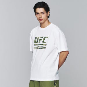 [유에프씨 스포츠] UFC 카모 릴렉스핏 반팔 티셔츠 오프화이트 U2SSU2314OW