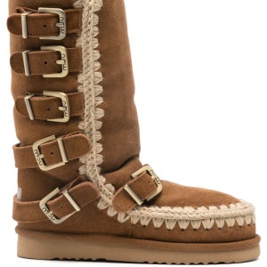 무  부츠 가죽 브라운 FW101137ACOG