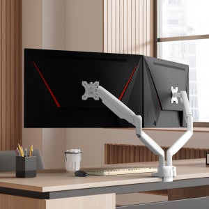 카멜마운트 듀얼 고중량 모니터 거치대 모니터암 스탠드 MSD1H