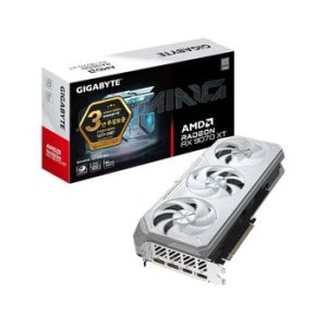 GIGABYTE 라데온 RX 9070 XT GAMING OC ICE D6 16GB 제이씨현/