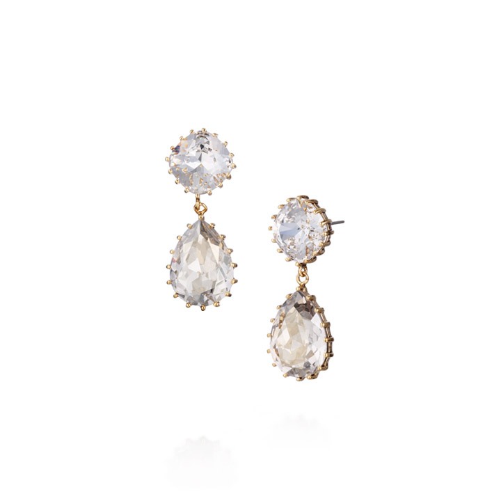 [타니바이미네타니] Classic Double Earrings 3G02 - 골드